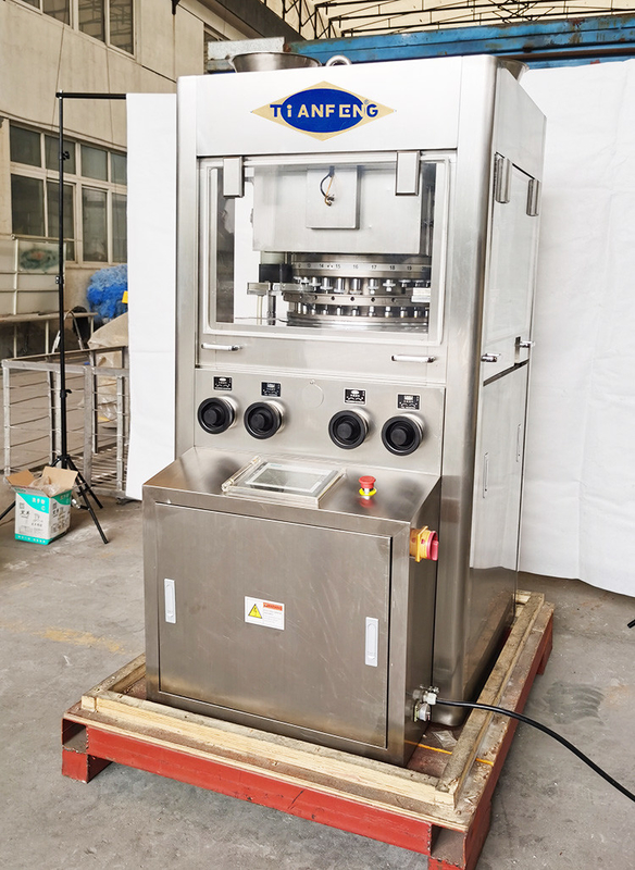 เครื่องอัดยาเม็ดยาอัตโนมัติแบบโรตารี่ 5.5KW