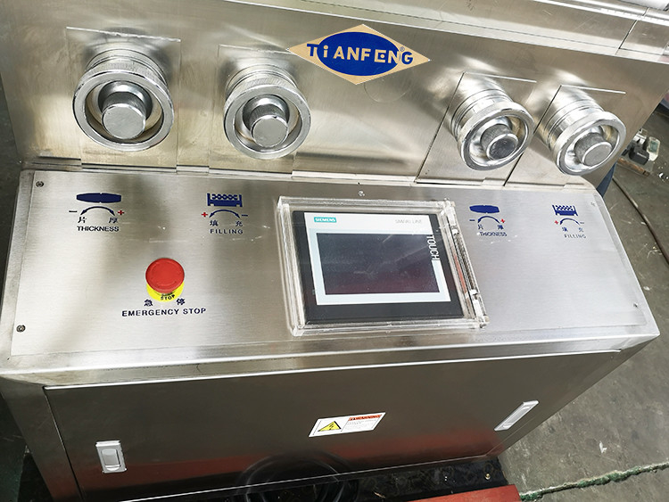 เครื่องกดยาเม็ดยาพาราเซตามอลอัตโนมัติ 6 - 24 มม. PLC หน้าจอสัมผัส 150000 ชิ้น / ชั่วโมง