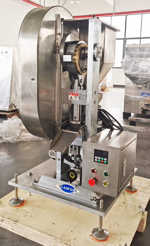 12 ตันความดัน TDP-120D เครื่องอัดเม็ดยาแบบ Single Punch สำหรับห้องปฏิบัติการ