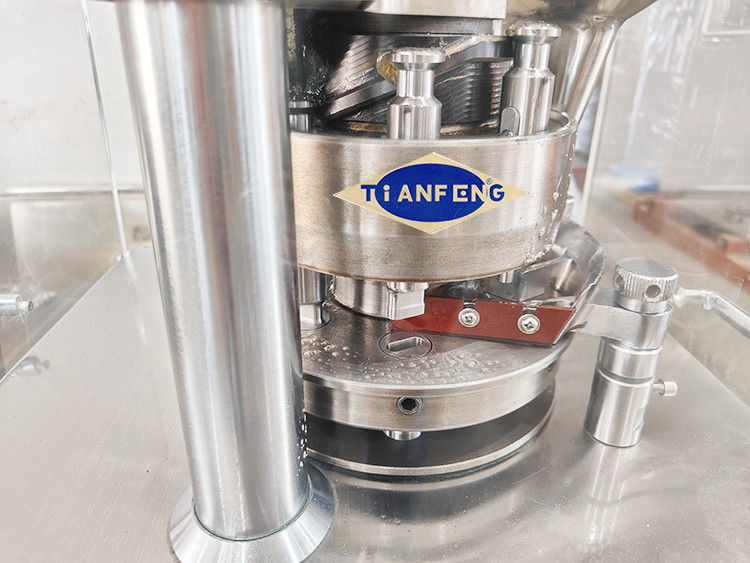 ZP5 Rotary Tablet Press Machine 2.2KW พลังงาน 900x800x1800mm สําหรับกระบวนการผลิตยา