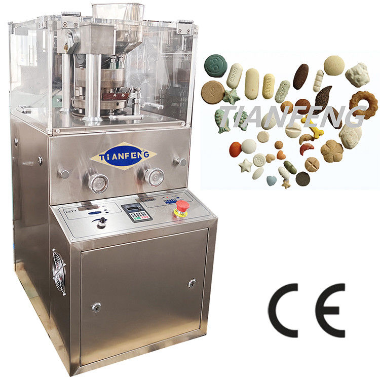 ZP5 Rotary Tablet Press Machine 2.2KW พลังงาน 900x800x1800mm สําหรับกระบวนการผลิตยา