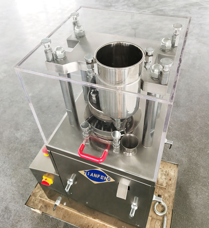 เครื่องบดแผ่นแผ่นแผ่น EU B ZPE5 ZPE7 ZPE9 ความดันสูงสุด 60KN และมิติที่สะดวกต่อผู้ใช้ 480×635×1100 mm