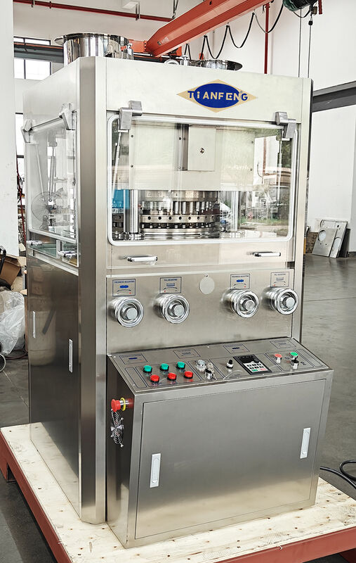 ZP45A เครื่องพิมพ์เม็ดยา ที่ให้การปรับความดันและการตั้งค่าความเร็วที่เปลี่ยนแปลงสําหรับการใช้งานที่หลากหลาย