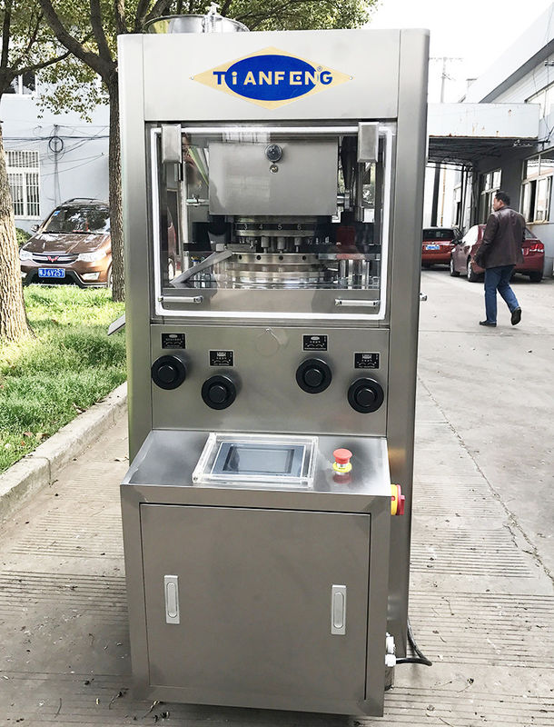 Zp17e Smallest 2 Layers Rotary Tablet Press Machine with 30600PC/H Capacity and 900*650*1800mm Dimensions