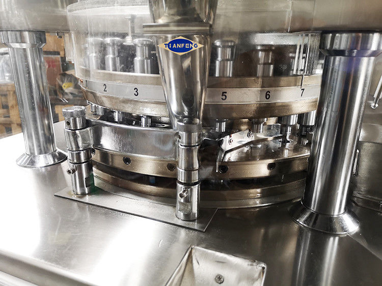 SS304 เครื่องกดแท็บเล็ตห้องปฏิบัติการเภสัชกรรมชนิดโรตารี่