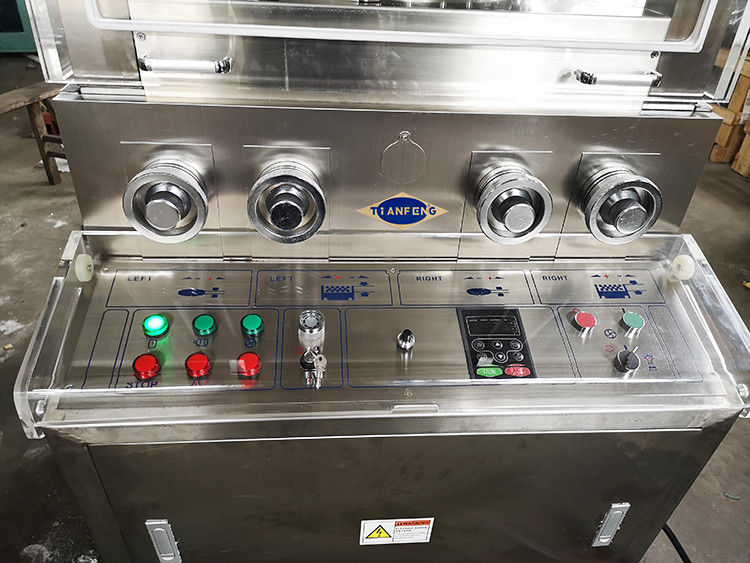 SS304 เครื่องกดแท็บเล็ตห้องปฏิบัติการเภสัชกรรมชนิดโรตารี่