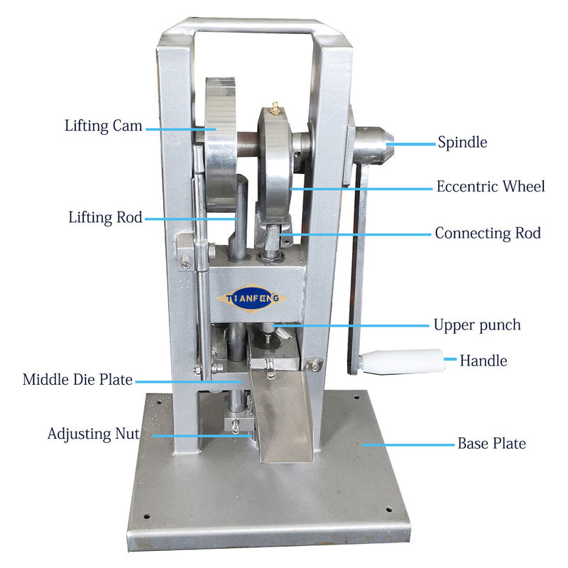 Hand Type Lab TDP เครื่องกดแท็บเล็ตแบบไฮดรอลิกเดี่ยว