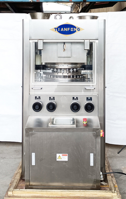 เครื่องอัดยาเม็ดยาอัตโนมัติแบบโรตารี่ 5.5KW