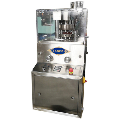 เครื่องกดยาเม็ดวิตามินแบบหมุนอัตโนมัติ Lab Mini Chemical Pharmaceutical