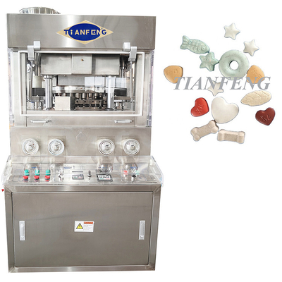 Zpw31 Zpw29 เครื่องอัดเม็ดฟู่ความเร็วสูง 2 ชั้น เส้นผ่านศูนย์กลาง 25 มม