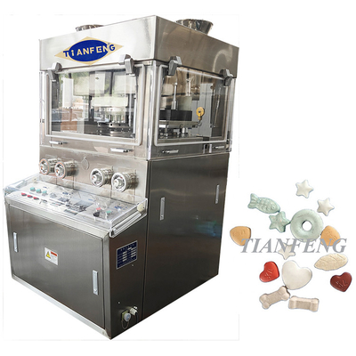 Bi Layer Chemical Rotary Pill เครื่องกดแท็บเล็ตอัตโนมัติคลอรีน ZPW29 ZPW31