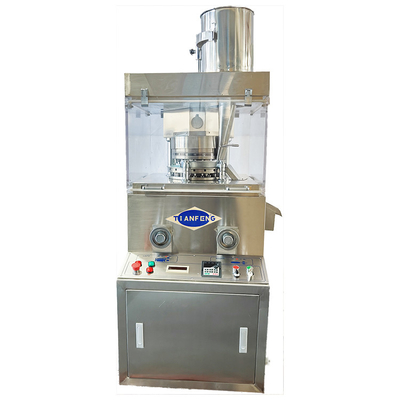 ZPW17D ZPW19D เครื่องพิมพ์เม็ดพับเดียว เครื่องพิมพ์แท็บเล็ต ด้วยความดัน 60KN