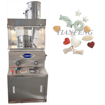 อัตโนมัติ Rotary Tablet Pill Press Machine อุปกรณ์บดแท็บเล็ตหลายฟังก์ชัน