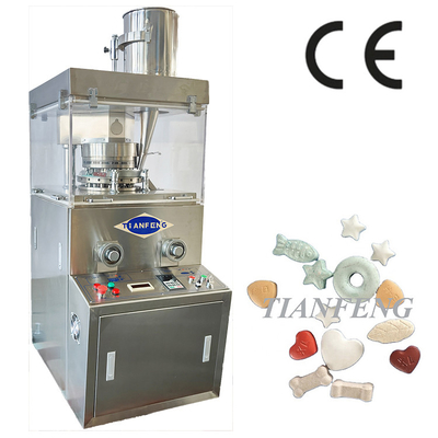 ยา Azithromycin Tablet Press ทําเครื่องจักร Zpw17D มาตรฐาน GMP