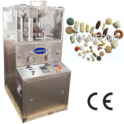 ZP5 Rotary Tablet Press Machine 2.2KW พลังงาน 900x800x1800mm สําหรับกระบวนการผลิตยา