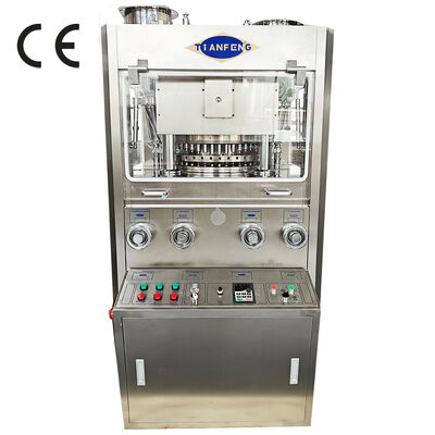 เครื่องอัดเม็ดยา ZP45A พร้อมแรงดันสูงสุด 100 kN, 243,000 เม็ดต่อชั่วโมง 7.5KW