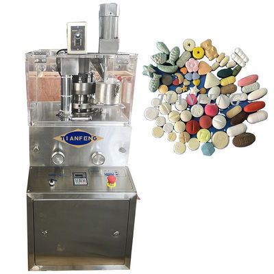 เครื่องกดแท็บเล็ต SS แบบโรตารี่ 16200pcs / H สำหรับห้องปฏิบัติการ