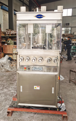 เครื่องอัดโรตารีอุตสาหกรรมความเร็วสูงสำหรับผงยาเม็ด 7.5 KW